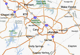 raleigh map